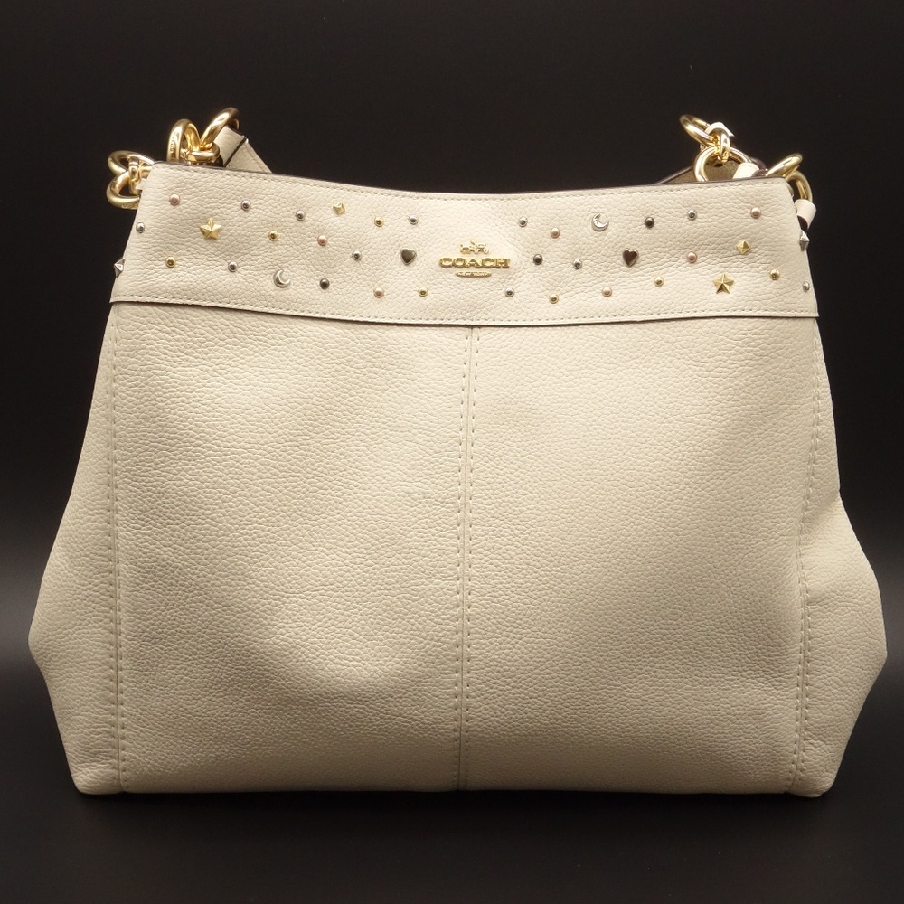 NEW COACH Lexy Chalk Shoulder Purse F22314 $475 💋